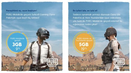 Turkcell Gaming Pubg Mobile İnternet Paketleri