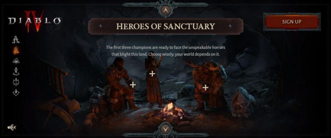 Diablo 4 Sınıflar Görseli