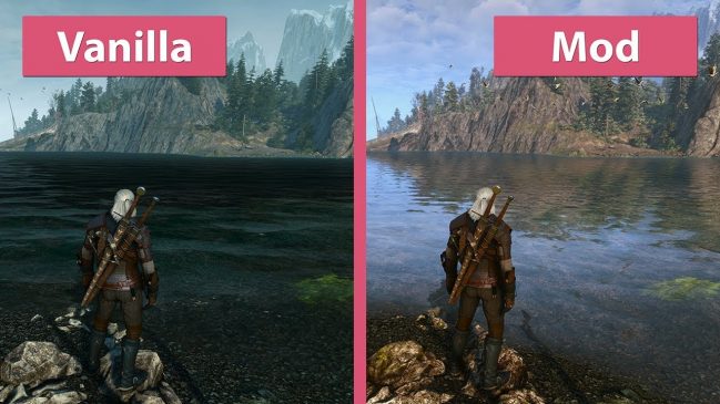 witcher 3 mod karşılaştırma