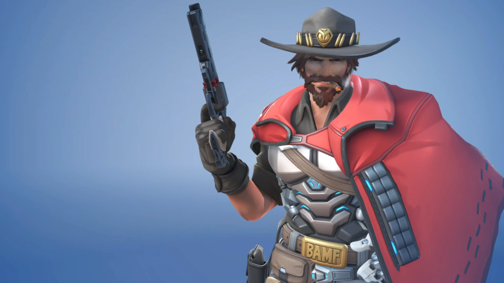 Cassidy overwatch 2 kahramanı bir kovboya benziyor