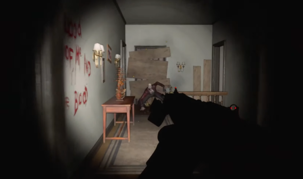 Bu resim, bir aksiyon-macera oyununun heyecan verici bir sahnesini yansıtıyor. Görseldeki karakterler, yüksek teknolojili silahları ve özel yetenekleriyle dolu, göz alıcı bir dövüş sahnesinde yer alıyorlar. redfall