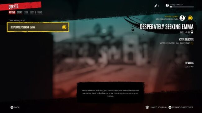 dead island 2 görevler