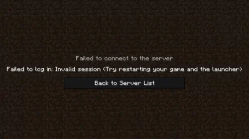 Minecraft Invalid Session Error Nasıl Çözülür