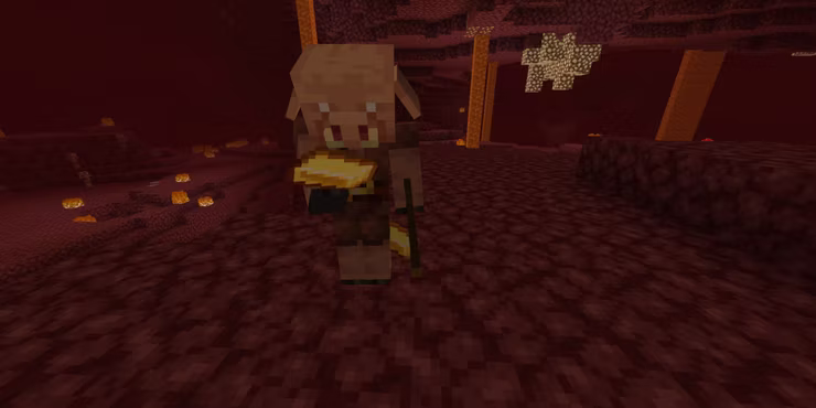 Minecraft-piglin-bartering