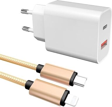 AmazonBasics 18W Tek Bağlantı Noktalı USB-C Duvar Şarj Cihazı