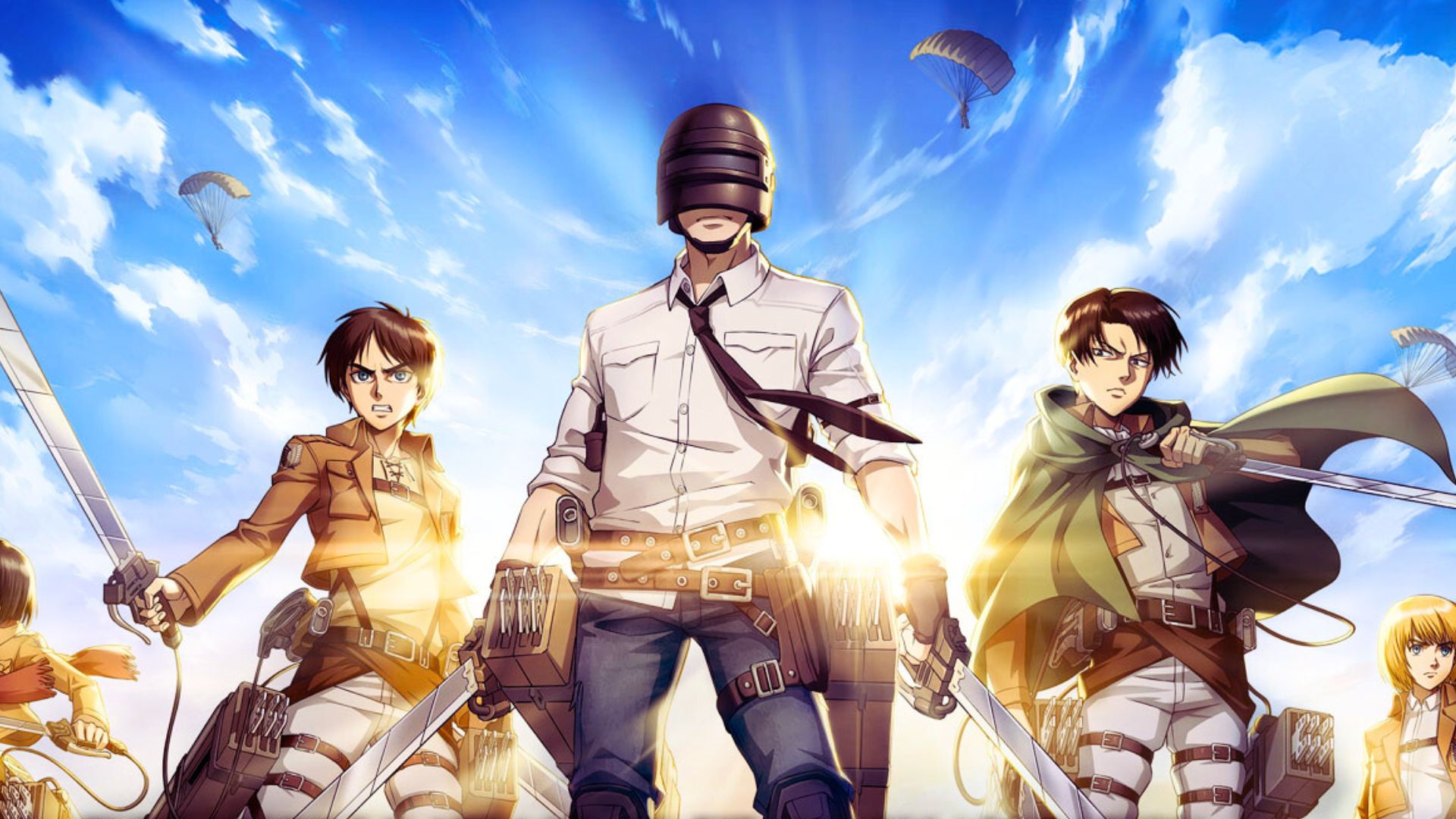 PUBG and Attack on Titan collide in huge FPS anime crossover