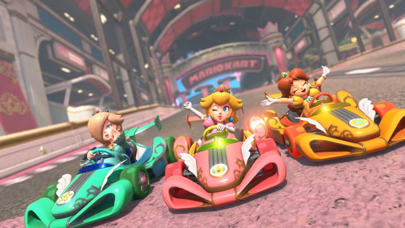 Nintendo, Mario Kart dünyasının tüm olası varyasyonlar dahil edildiğinde 100'den fazla parkura sahip olduğunu belirtti.