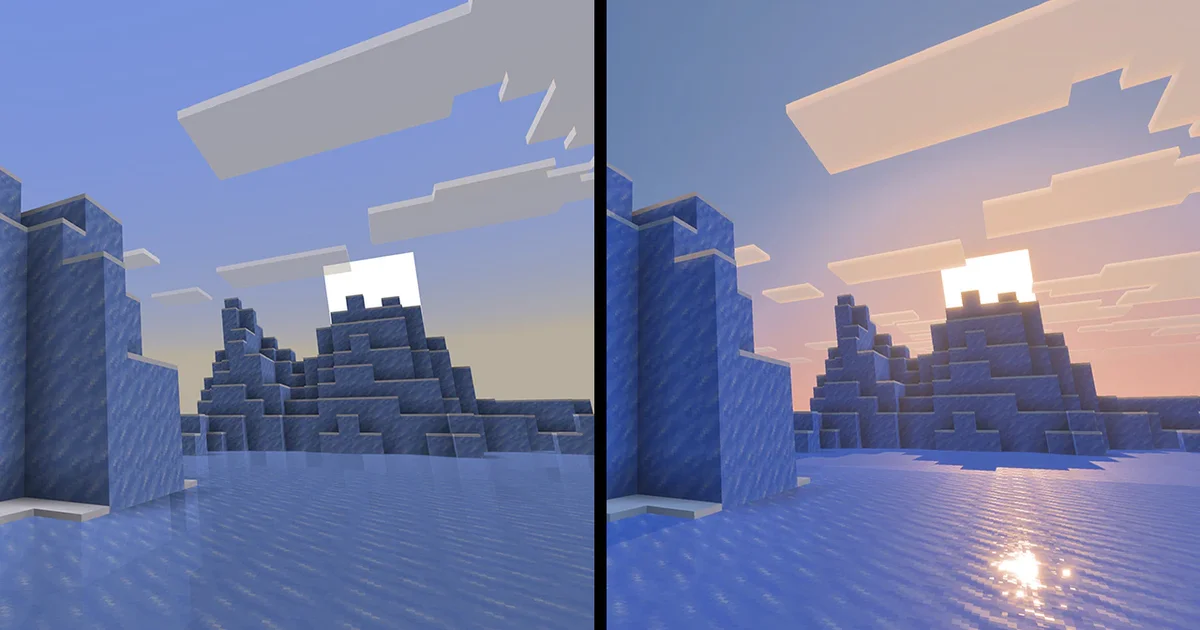 Minecraft'ın "Vibrant Visuals" güncellemesi sonunda bir çıkış tarihine sahip oldu.