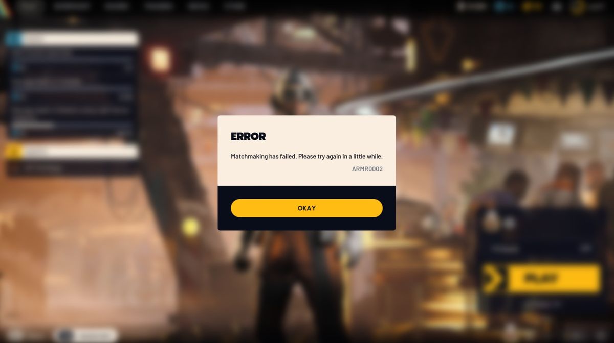 ARC Raiders ARMR0002 hatası (Eşleştirme başarısızlığı) açıklaması ve nasıl çözülür?